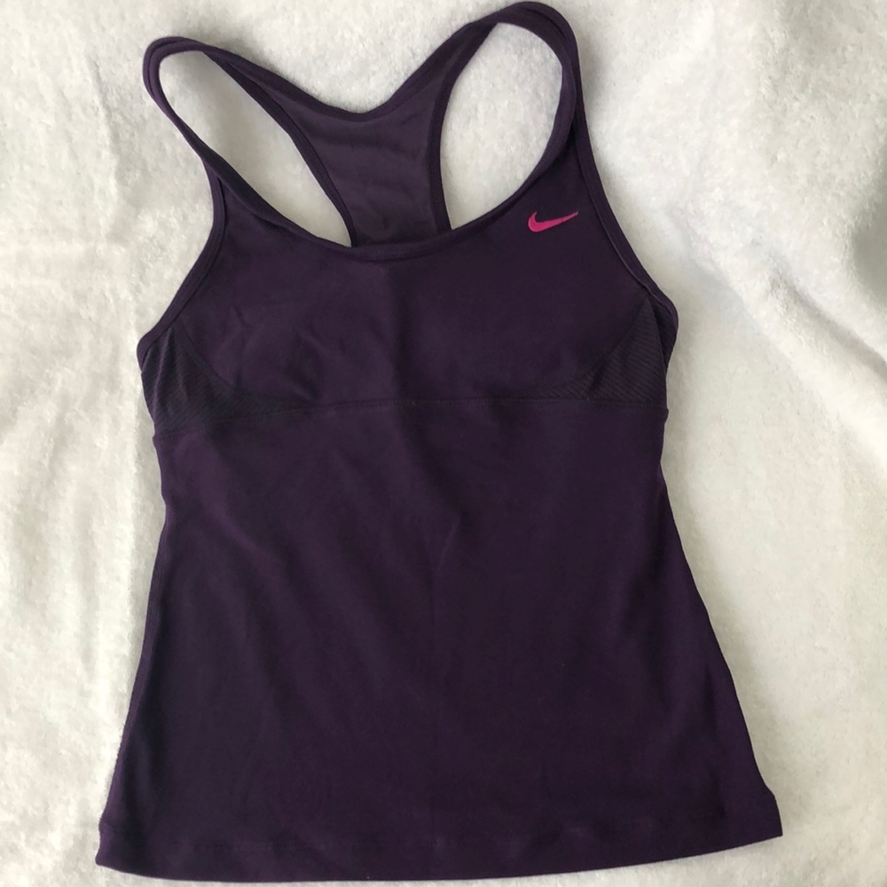 XS Nike Athletic Sports Halter Top with Support